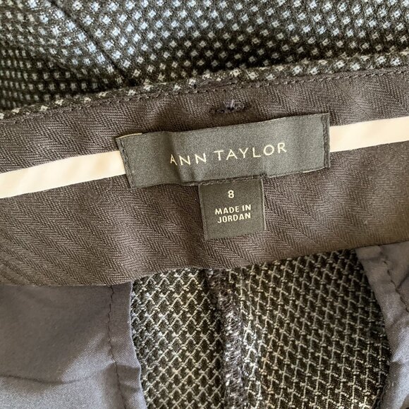 Ann Taylor Dress Pants 8 Blue Slim Trousers Career Office Classic - Picture 5 of 6